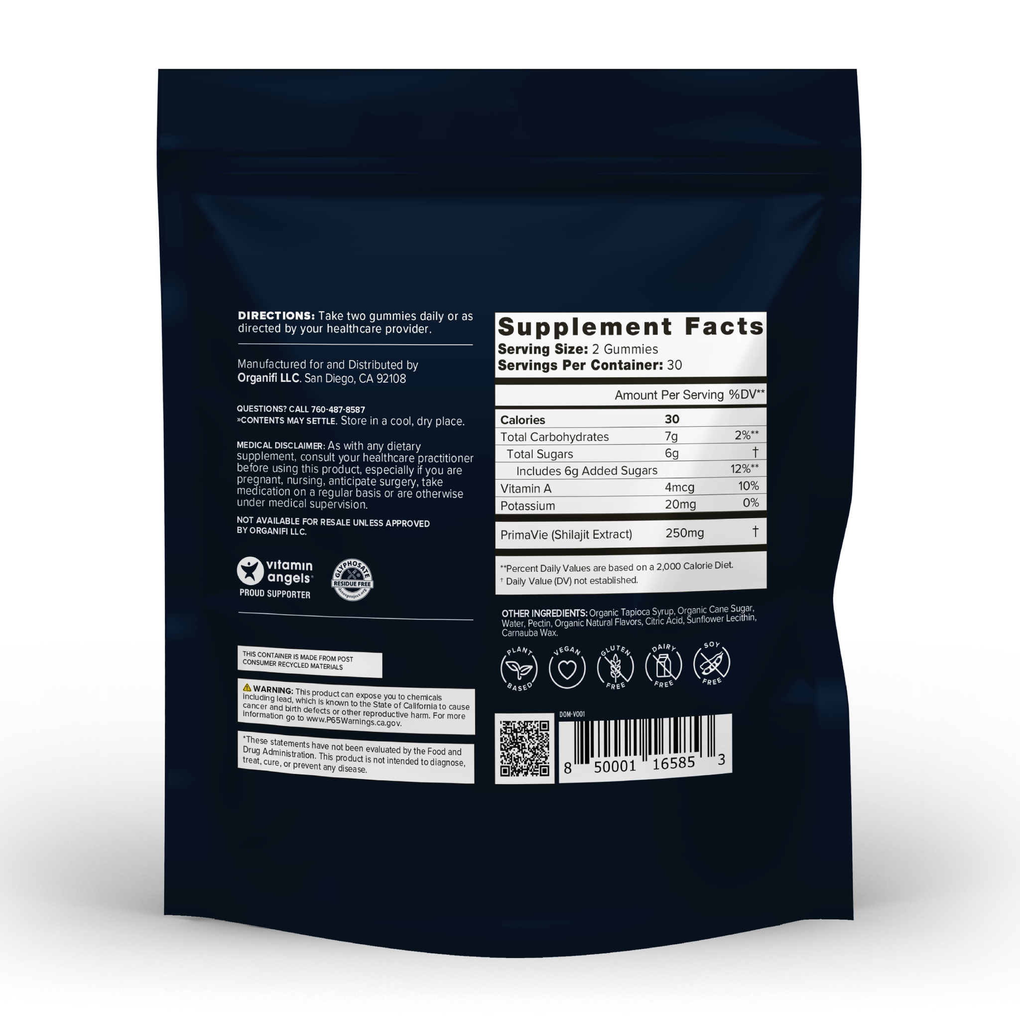 Organifi Shilajit Gummies - Skin Love Cream