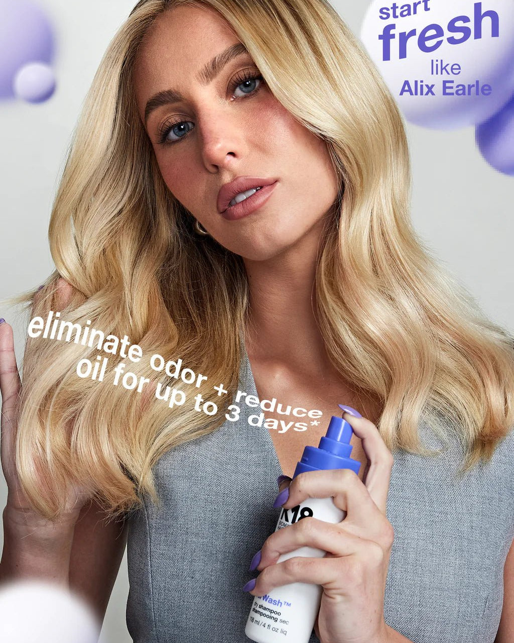 K18 AirWash™ Dry Shampoo - Skin Love Cream