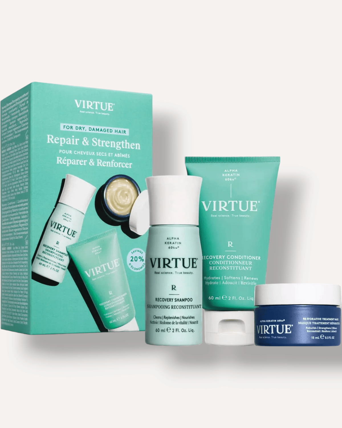 VIRTUE Repair Strengthen Discovery Kit - Skin Love Cream