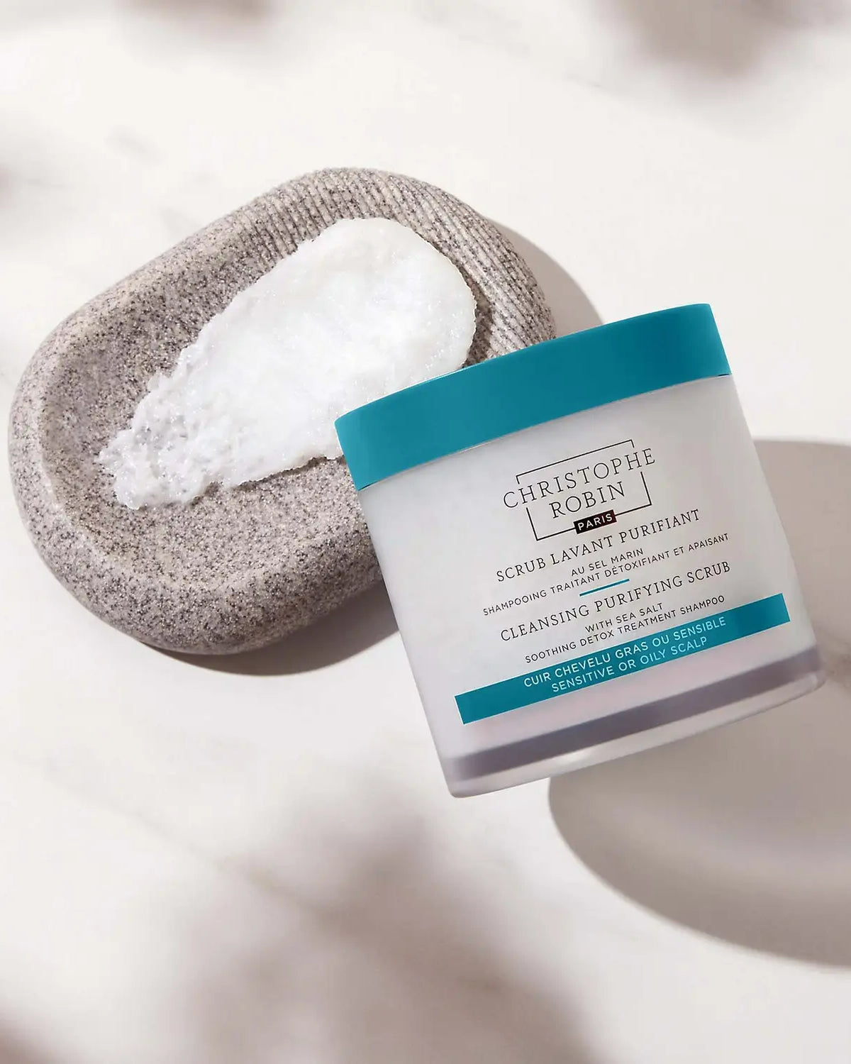 Christophe Robin Cleansing Purifying Scrub With Sea Salt - Skin Love Cream