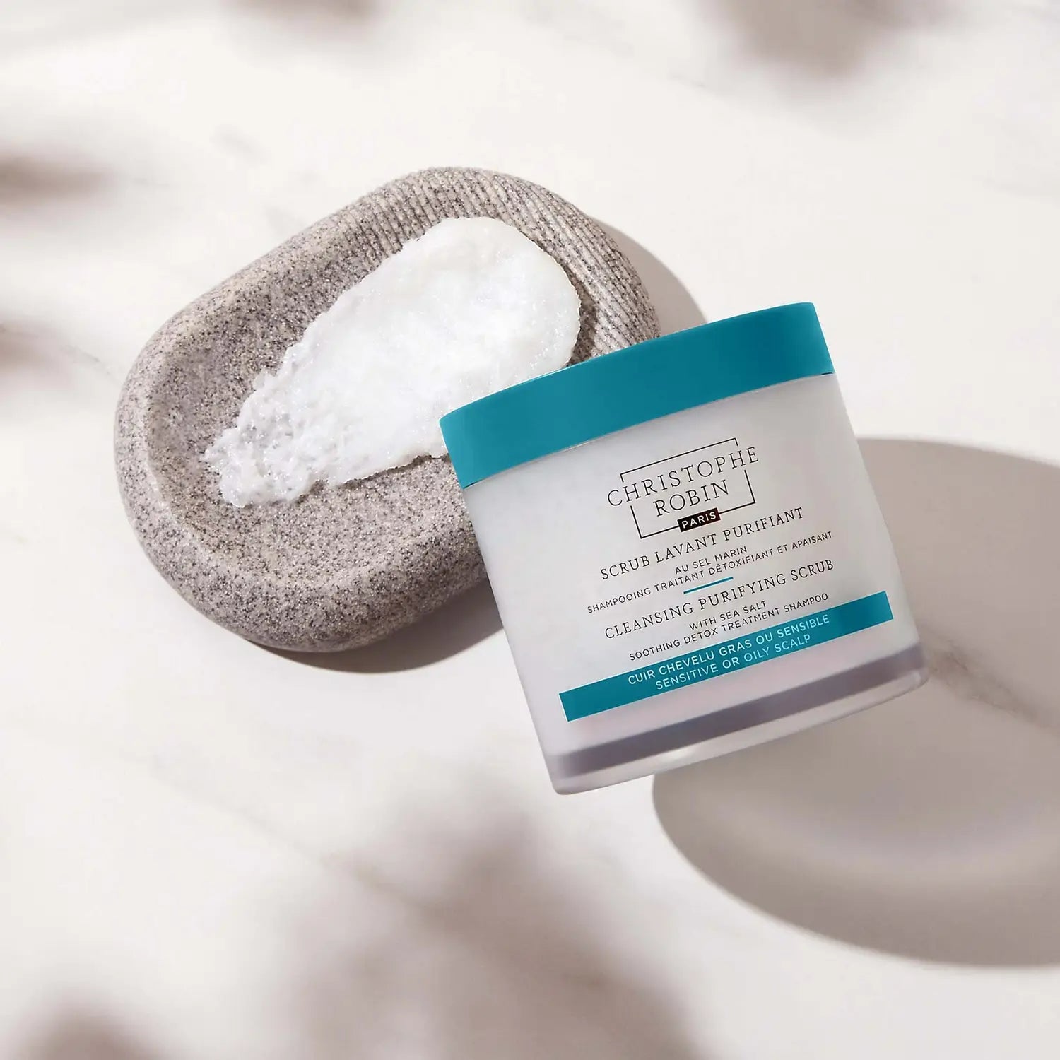 Christophe Robin Cleansing Purifying Scrub With Sea Salt - Skin Love Cream