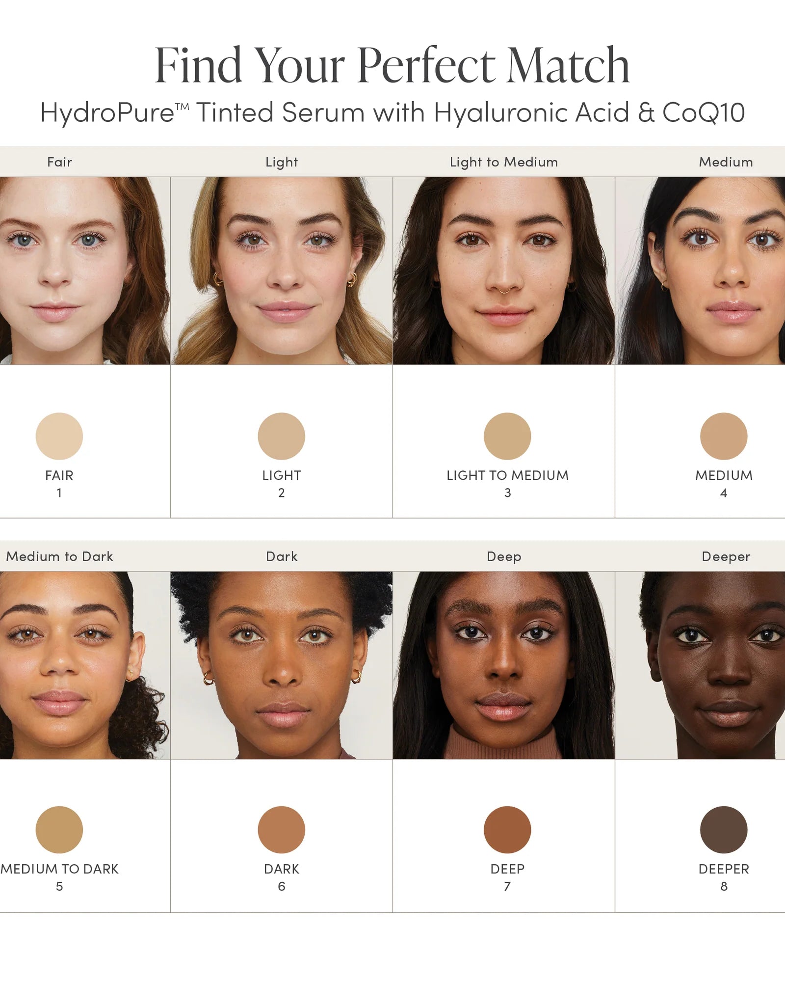 Jane Iredale HydroPure Tinted Serum with Hyaluronic Acid & CoQ10 - Skin Love Cream