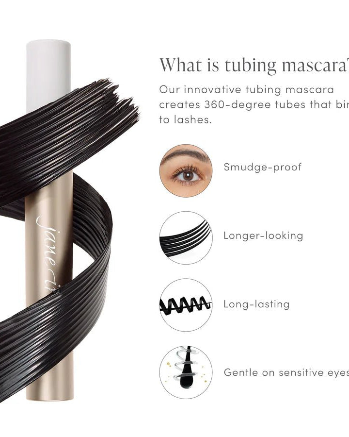 Jane Iredale Lash Fixation Length & Definition Tubing Mascara - Skin Love Cream