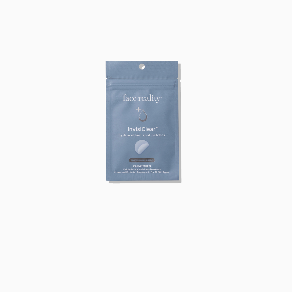 Face Reality InvisiClear Hydrocolloid Spot Patches pimple patches for overnight acne treatment