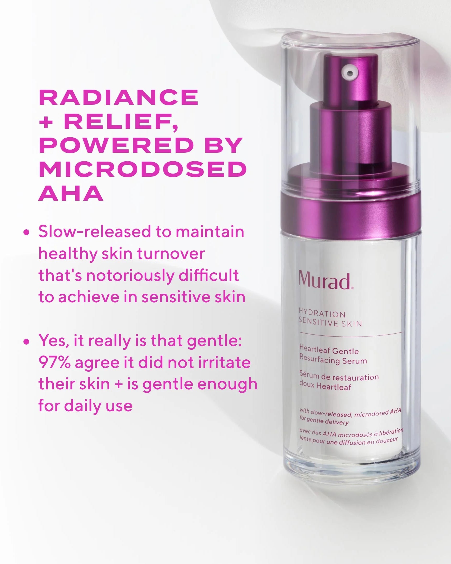 Murad Heartleaf Gentle Resurfacing Serum - Skin Love Cream