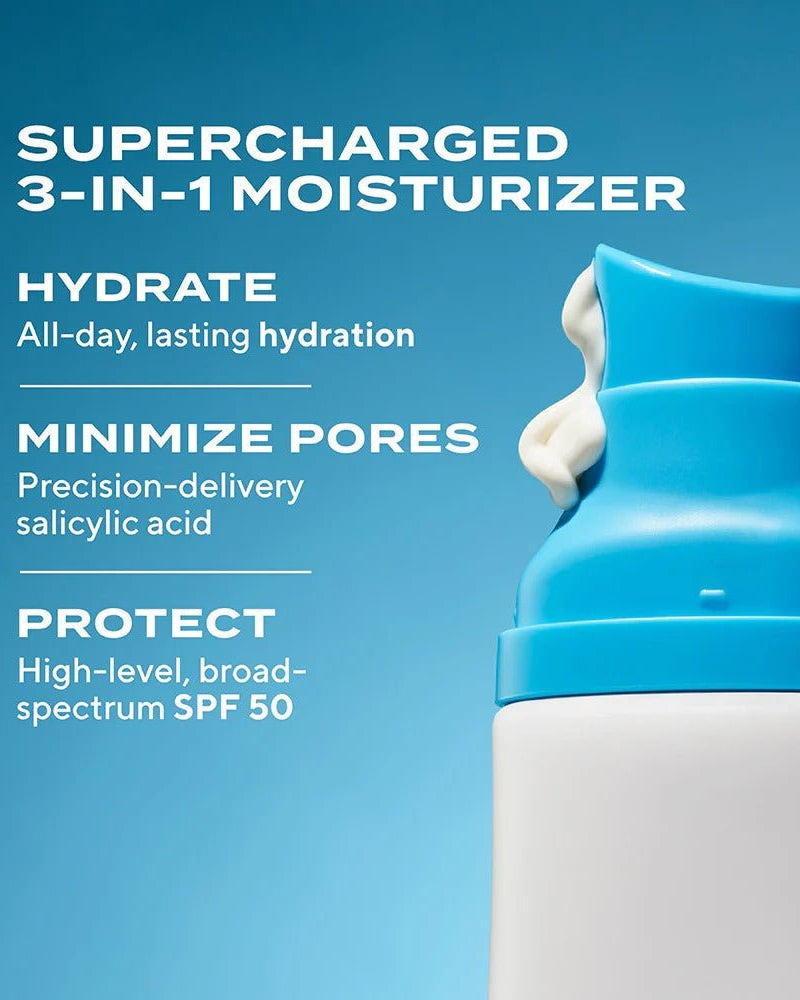 Murad Superactive Moisturizer SPF 50: Mattifying Oil + Pore Control - Skin Love Cream