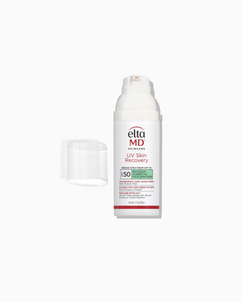 Elta MD UV Skin Recovery Red Color Correcting Green Tint Broad Spectrum SPF 50