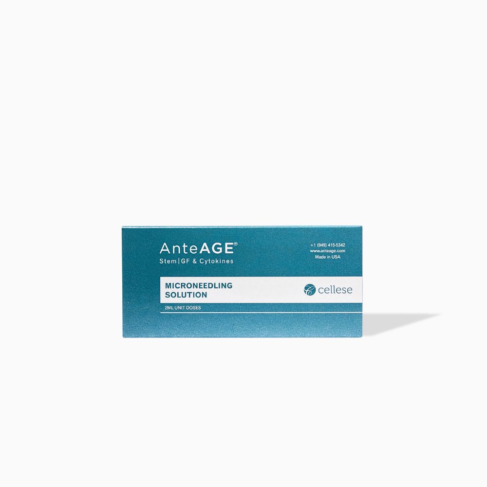 AnteAGE Microneedling Solution – 5 Vial Box Growth Factors & Cytokines | Advanced Skin Renewal & Anti-Aging Treatment