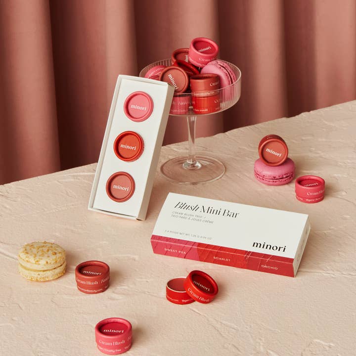 Minori Blush & Glow Mini Bar - Zero Waste Gift Set - Skin Love Cream