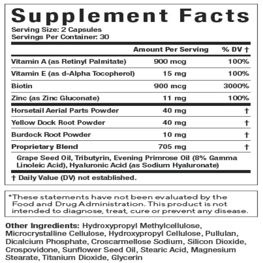 Supplements For skin