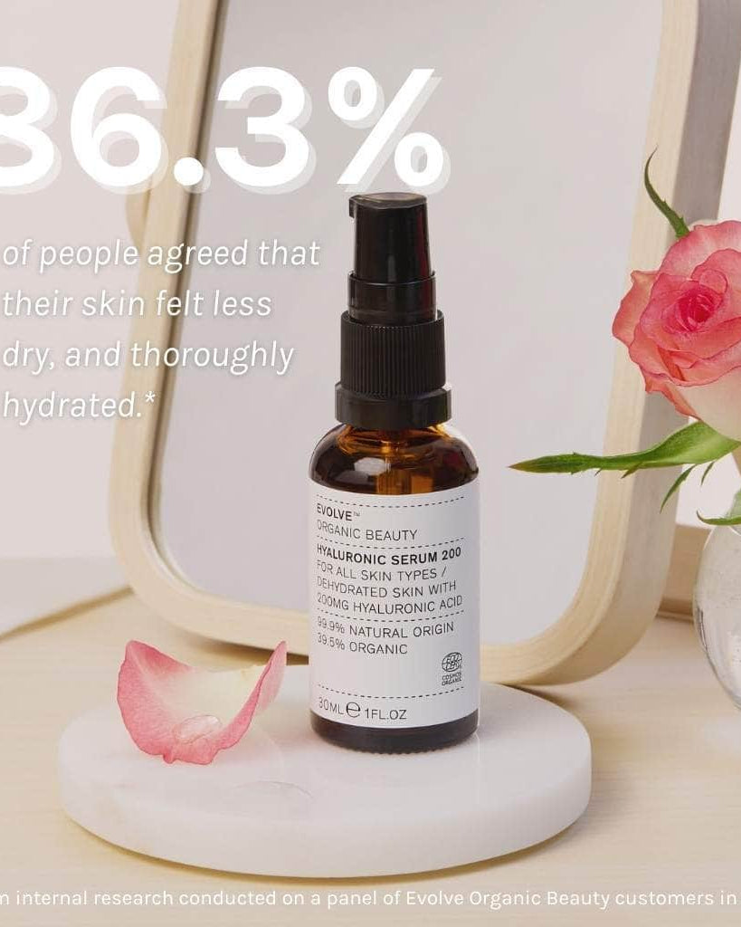 Evolve Organic Beauty Hyaluronic Serum 200 - Skin Love Cream