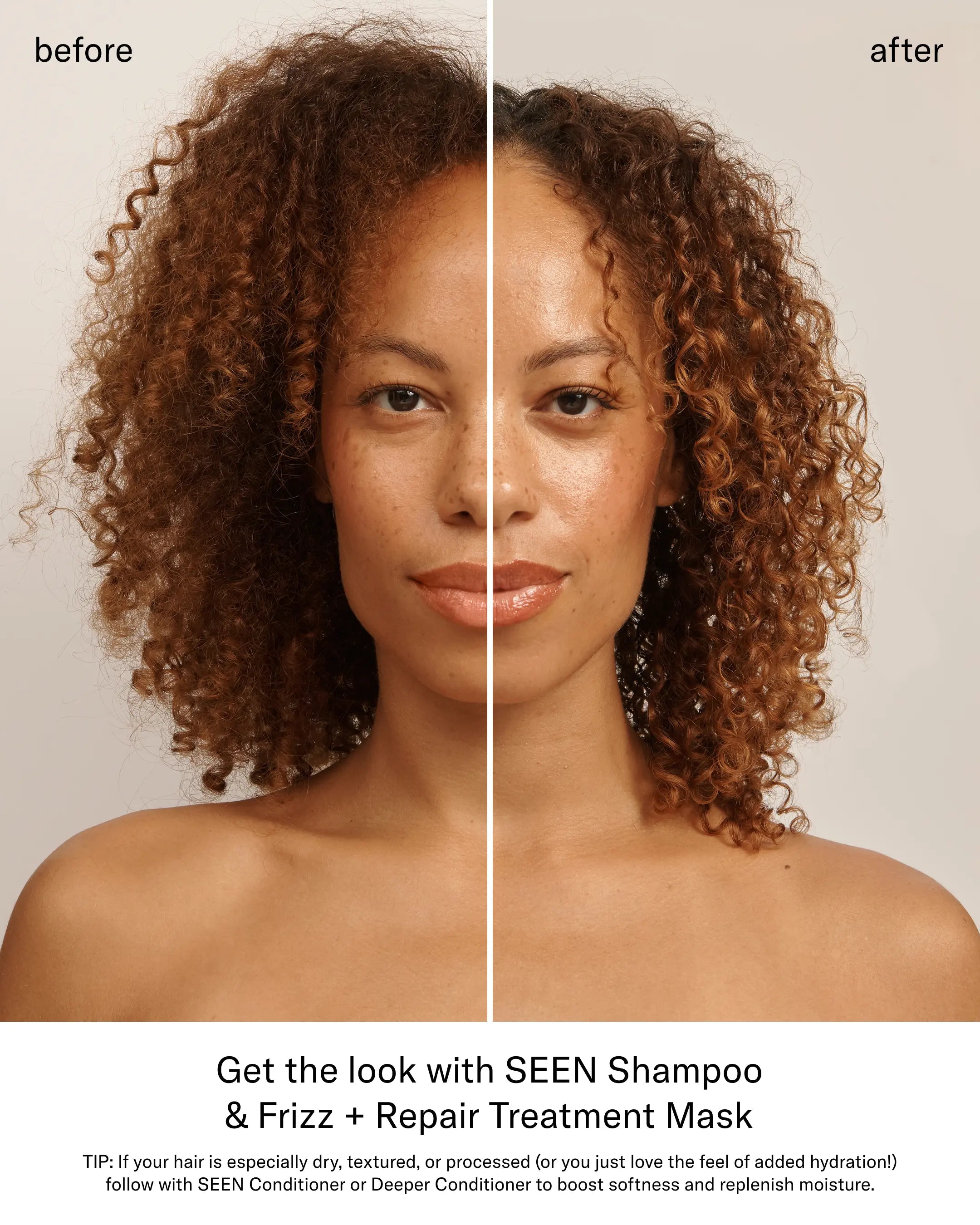 SEEN Frizz Repair Treatment Mask – Fragrance Free