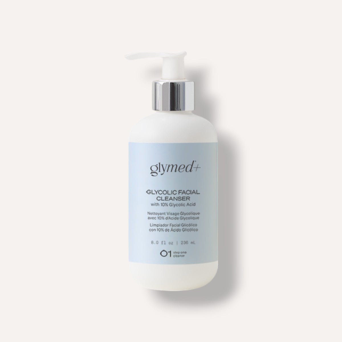 GlyMed Plus Glycolic Facial Cleanser with 10% Glycolic Acid - Skin Love Cream