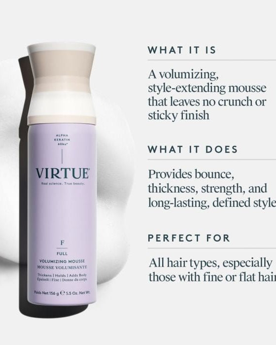 VIRTUE Volumizing Mousse - Skin Love Cream