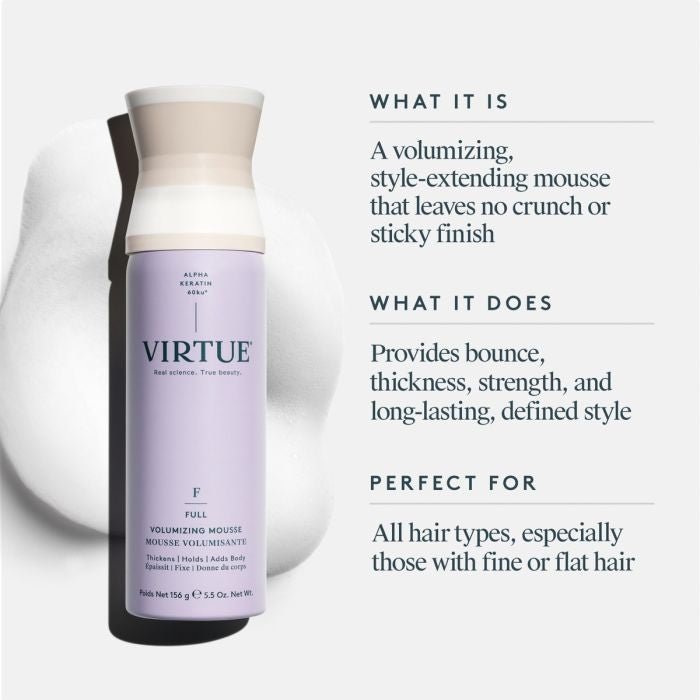 VIRTUE Volumizing Mousse - Skin Love Cream