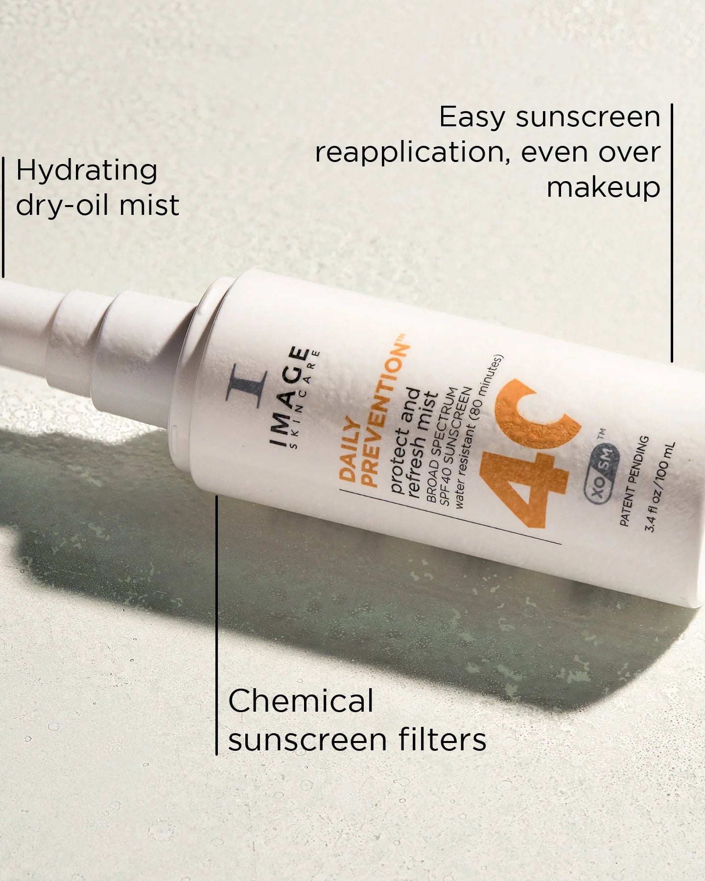 IMAGE Skincare DAILY PREVENTION protect and refresh mist SPF 40 - Skin Love Cream