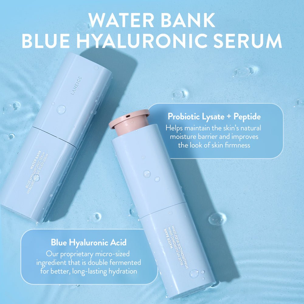 LANEIGE Water Bank Blue Hyaluronic Serum - Skin Love Cream