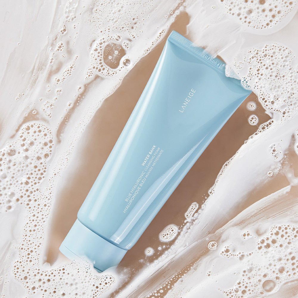 LANEIGE Water Bank Blue Hyaluronic Cleansing Foam - Skin Love Cream