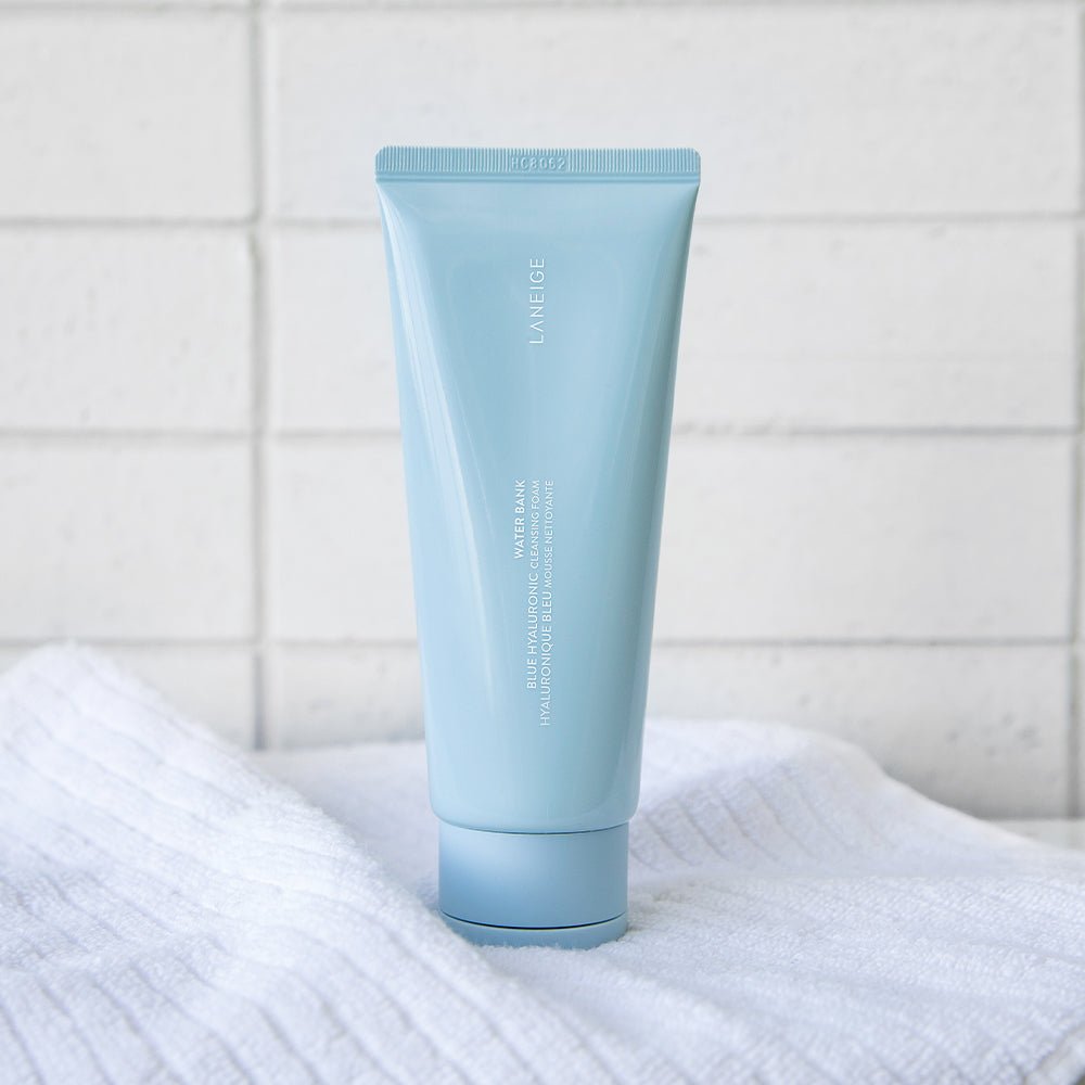 LANEIGE Water Bank Blue Hyaluronic Cleansing Foam - Skin Love Cream