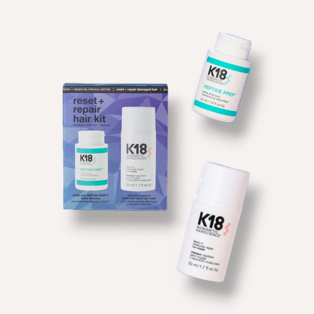 K18 Reset + Repair Hair Kit