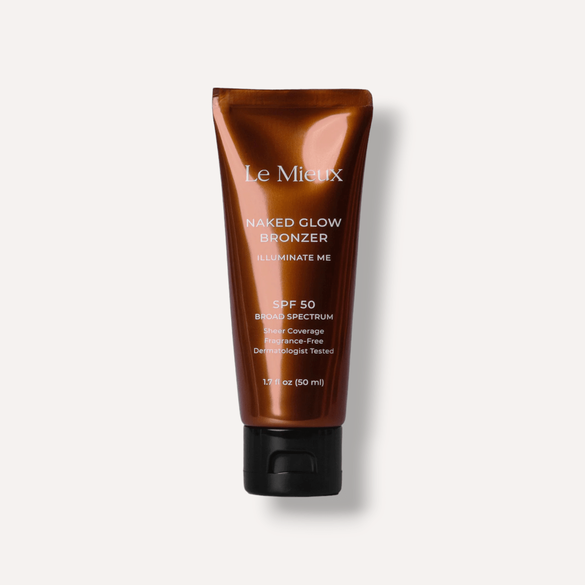Le Mieux Naked Glow Bronzer - SPF 50 - Skin Love Cream