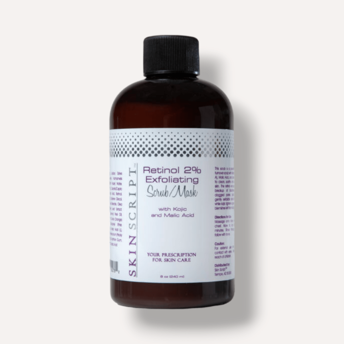 Skin Script Retinol 2% Exfoliating Scrub/Mask - Skin Love Cream
