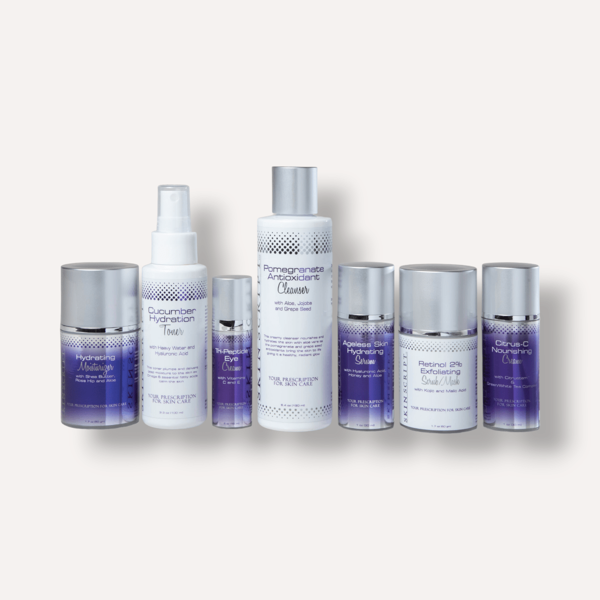 Skin Script Dry/Sensitive Skin Kit - Skin Love Cream