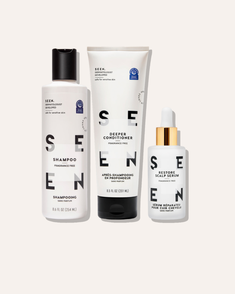 SEEN Fragrance-Free Deeper Restore Bundle