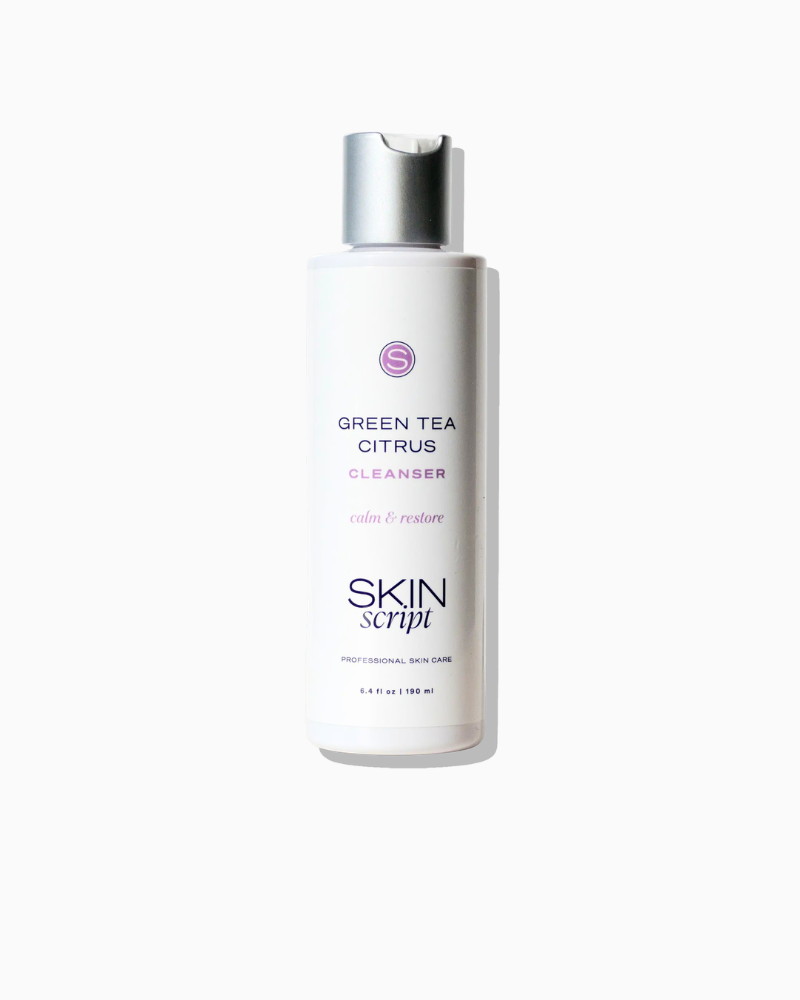Skin Script Green Tea Citrus Cleanser | Skin Love Cream