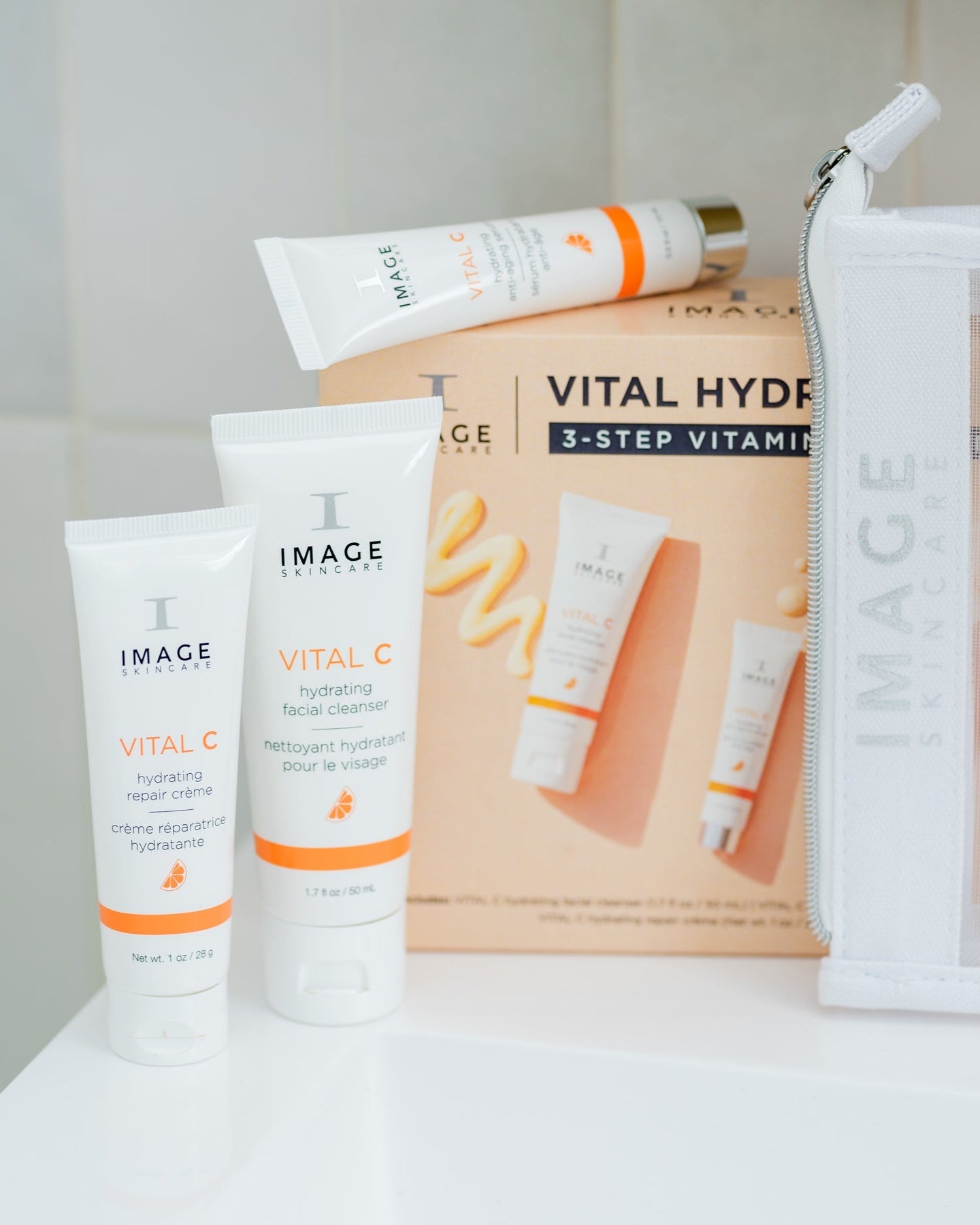IMAGE Skincare Vital Hydration 3 - Step Vitamin C Routine - Skin Love Cream