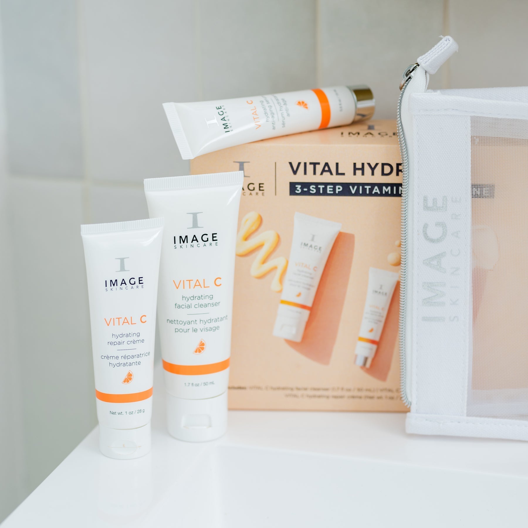IMAGE Skincare Vital Hydration 3 - Step Vitamin C Routine - Skin Love Cream