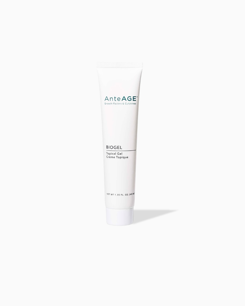 AnteAGE Biogel healing ointment for post-procedure skin recovery