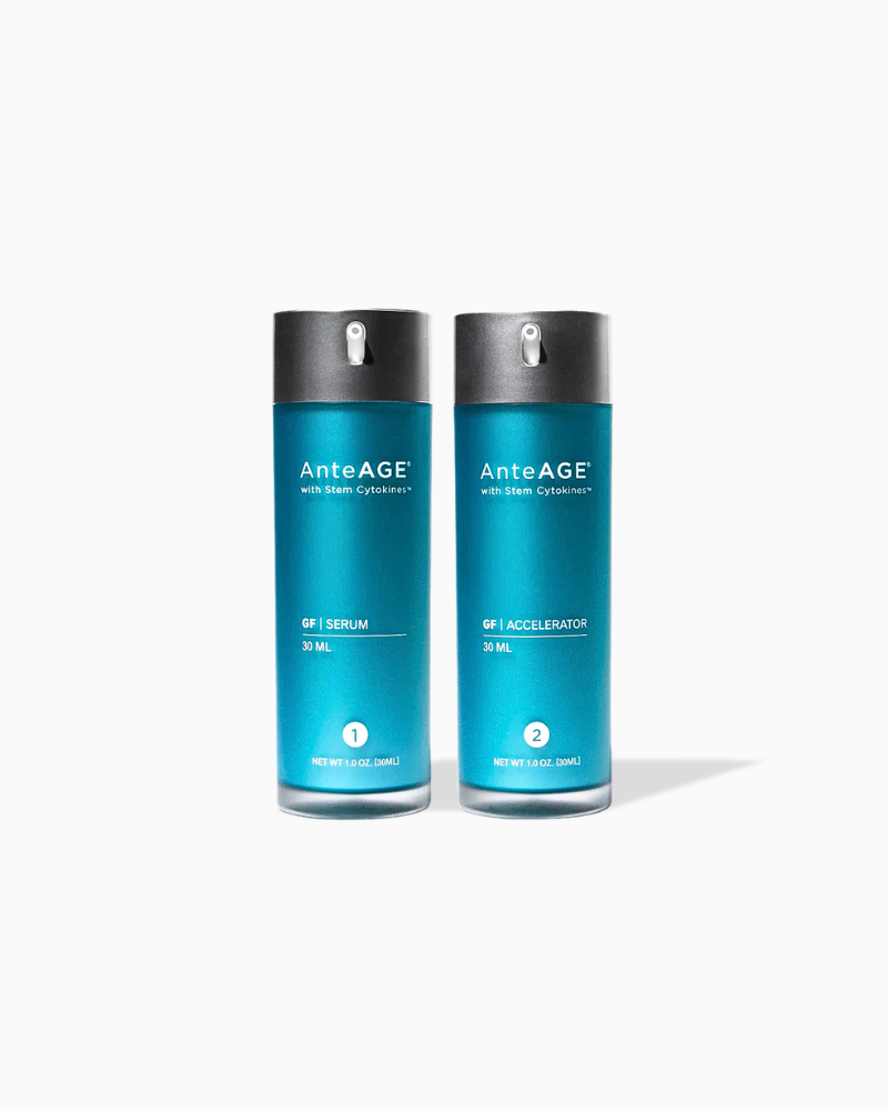 AnteAGE System Serum and Accelerator duo set for anti-aging