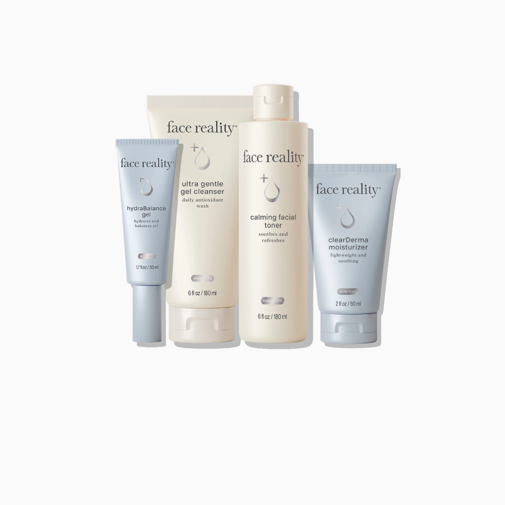 Face Reality Acne-Safe Kit for Oily Skin complete acne routine for oily skin types