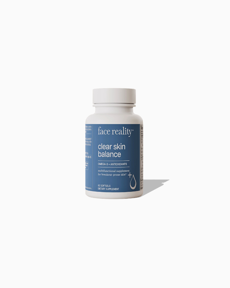 Face Reality Clear Skin Balance hormone-balancing supplement for acne-prone skin