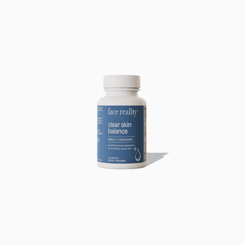 Face Reality Clear Skin Balance hormone-balancing supplement for acne-prone skin