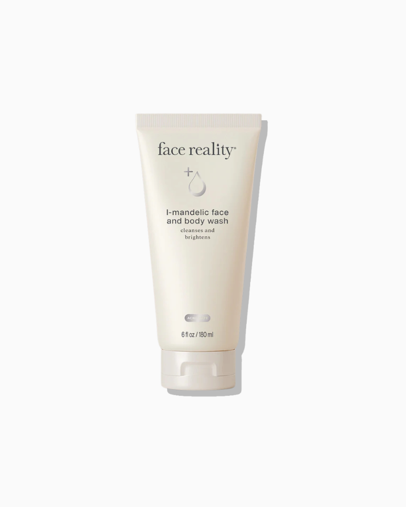 Face Reality Mandelic Face and Body Wash AHA body wash for back acne and body breakouts