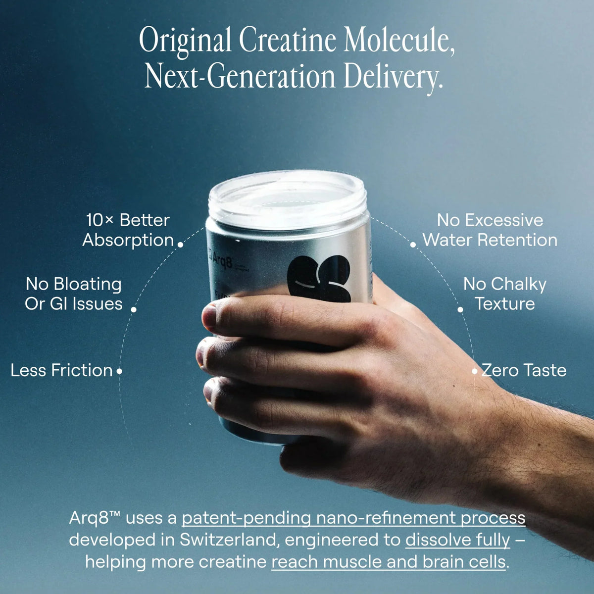 Nano-Creatine Monohydrate Powder
