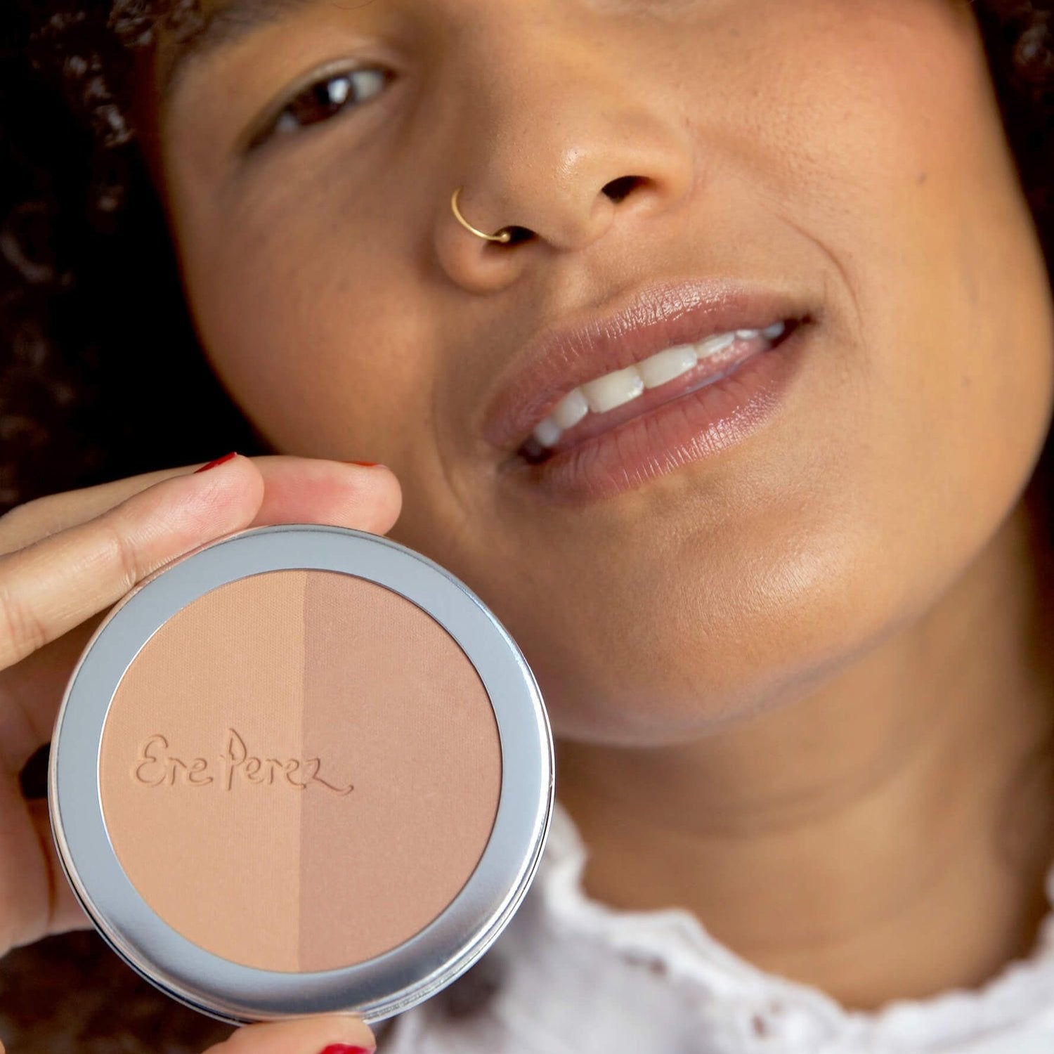 Ere Perez Rice Powder Blush & Bronzer - Skin Love Cream