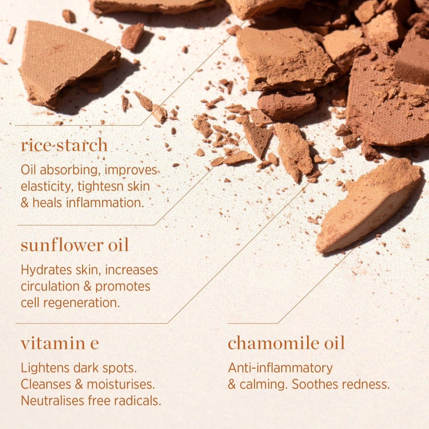 Ere Perez Rice Powder Blush & Bronzer - Skin Love Cream