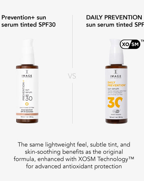 IMAGE Skincare DAILY PREVENTION sun serum tinted SPF 30