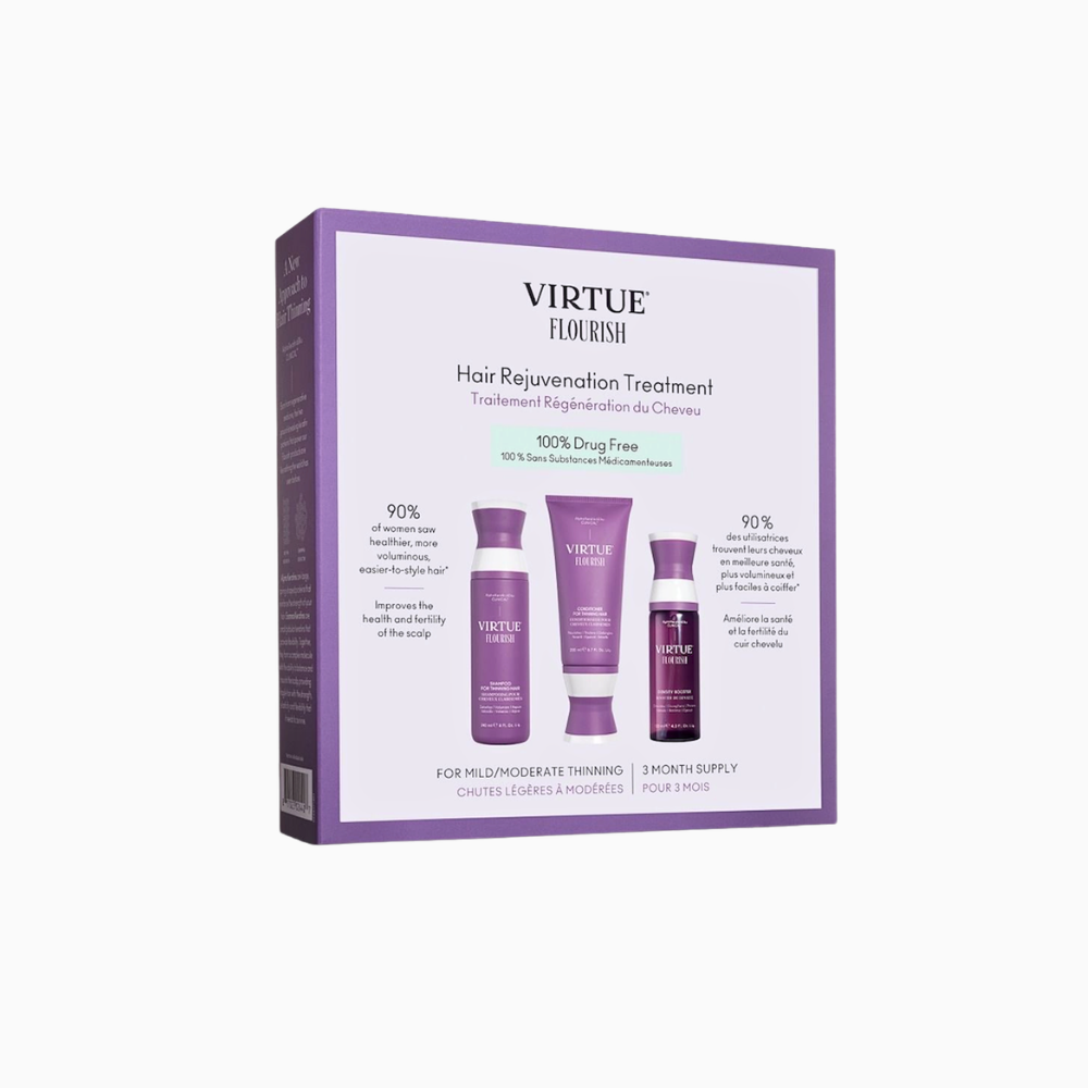 VIRTUE Flourish Nightly Intensive Hair Rejuvenation Treatment Hair Kit