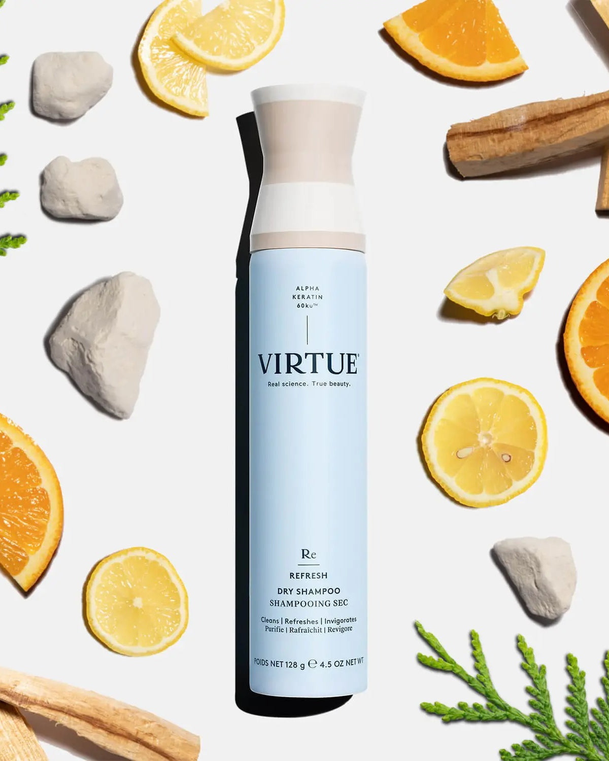 VIRTUE Refresh Dry Shampoo - Skin Love Cream