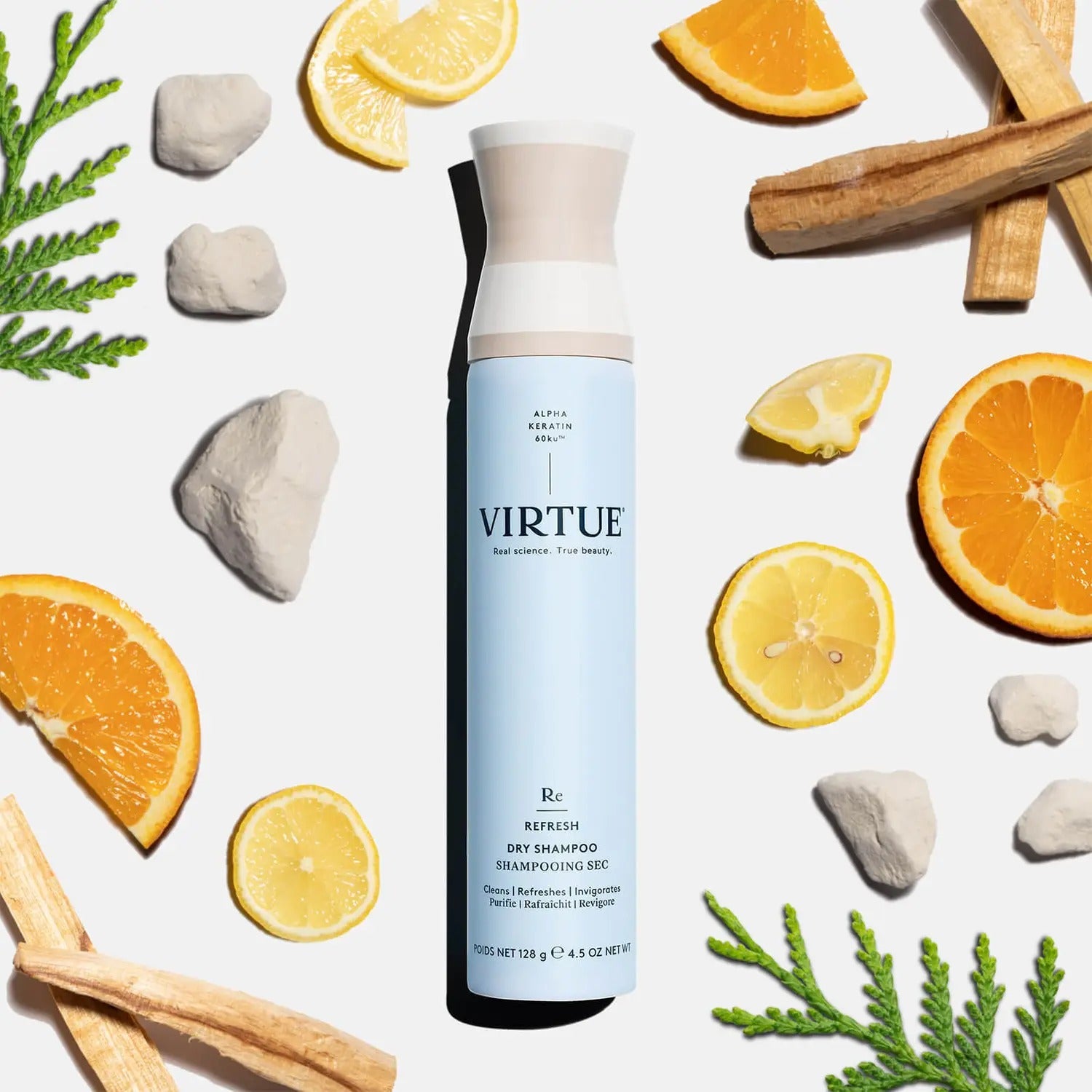 VIRTUE Refresh Dry Shampoo - Skin Love Cream