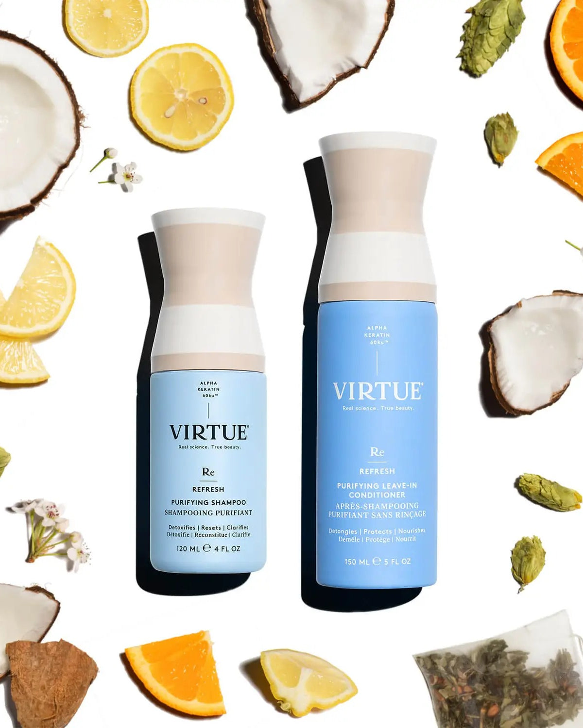 VIRTUE Refresh Purifying Shampoo - Skin Love Cream