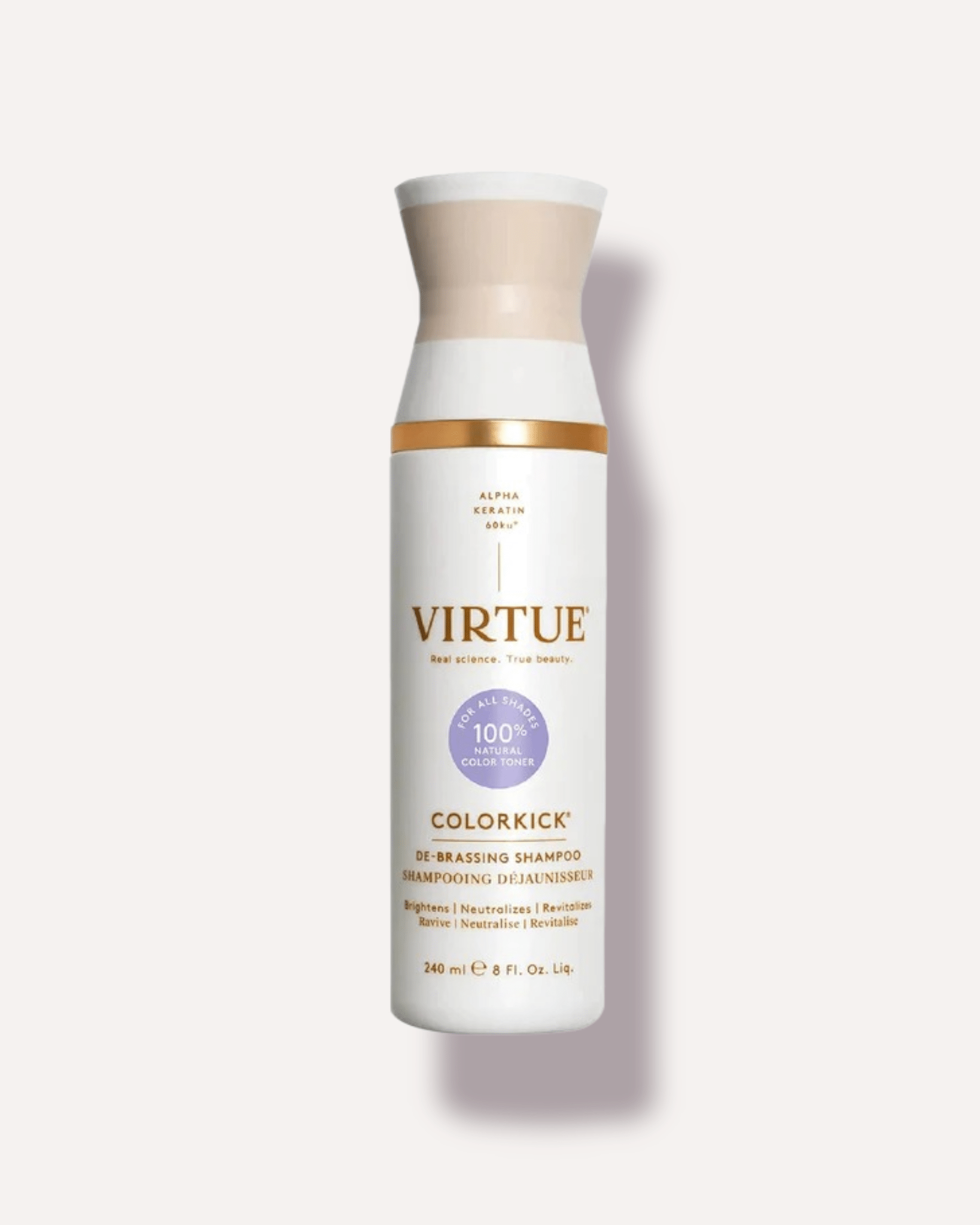 VIRTUE ColorKick De - Brassing Shampoo - Skin Love Cream
