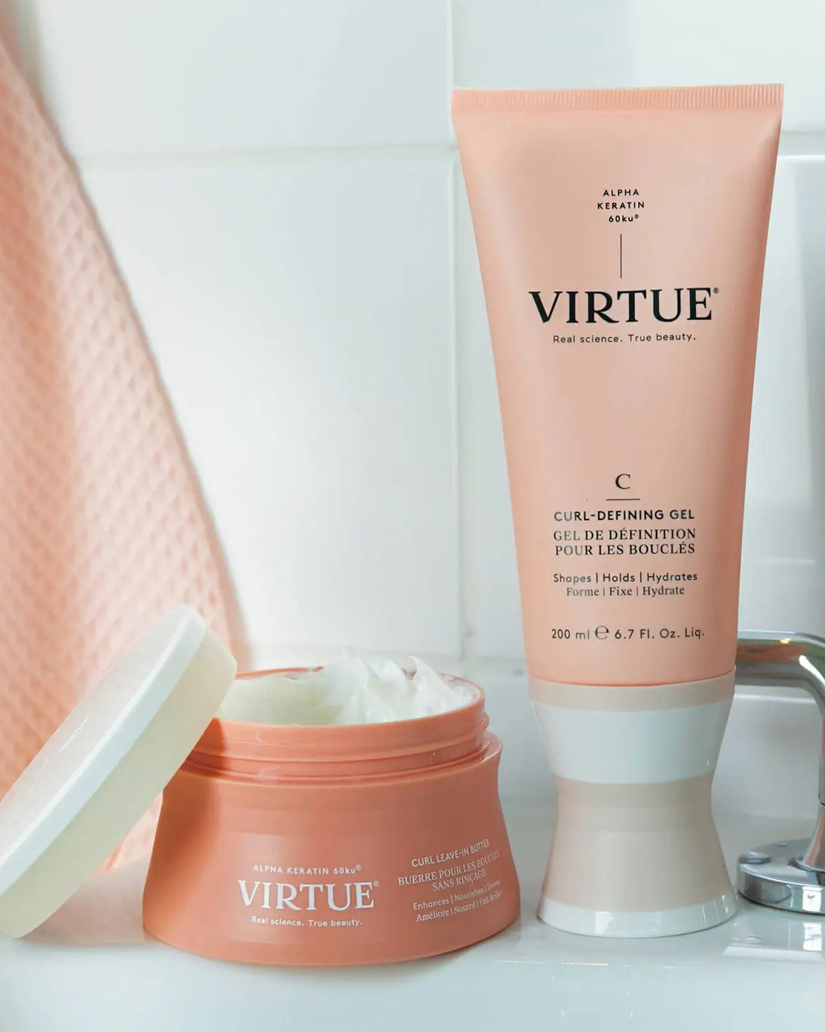 VIRTUE Curl Leave - in Butter - Skin Love Cream
