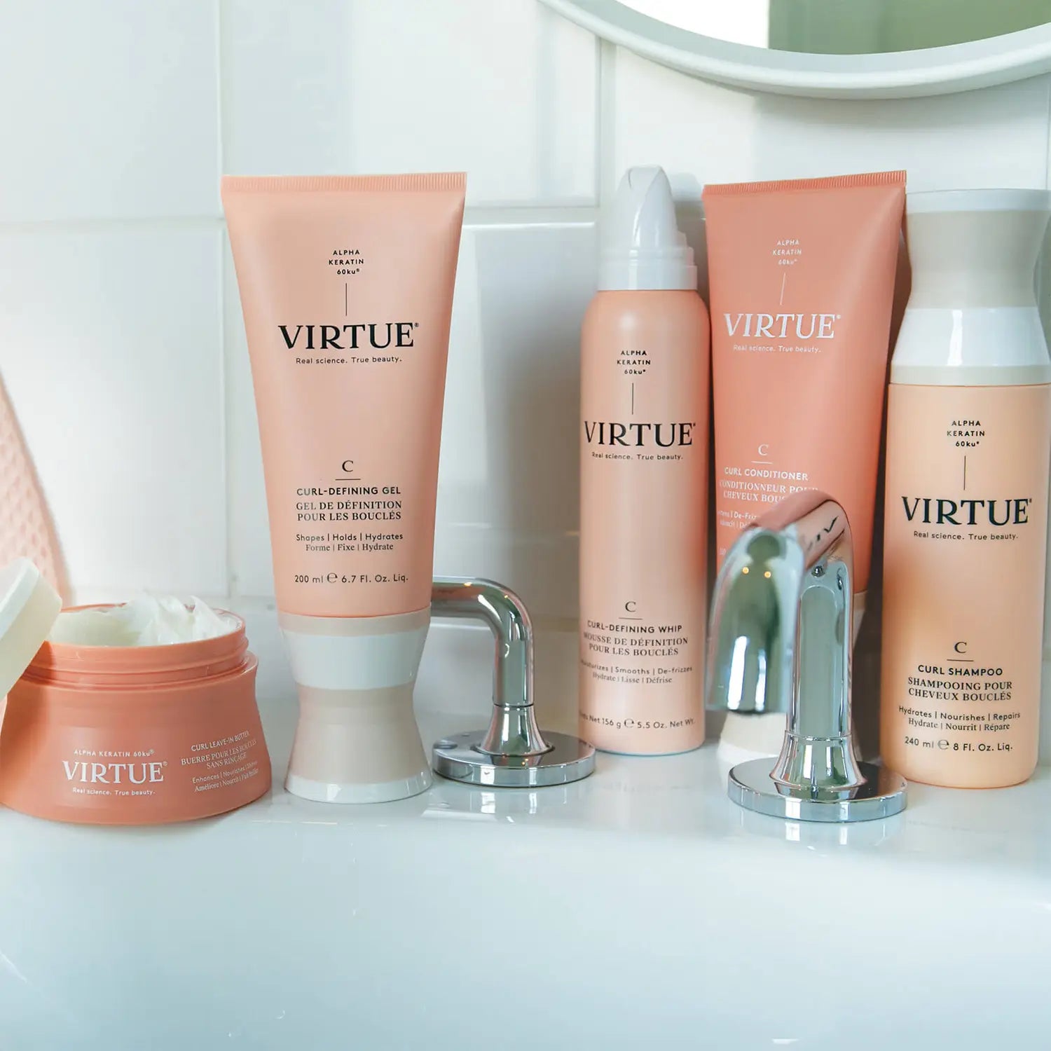 VIRTUE Curl - Defining Gel - Skin Love Cream