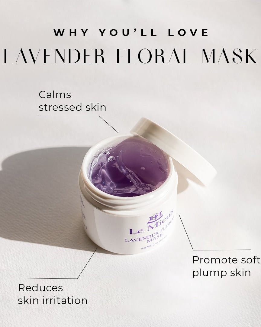 Le Mieux Lavender Floral Mask - Skin Love Cream