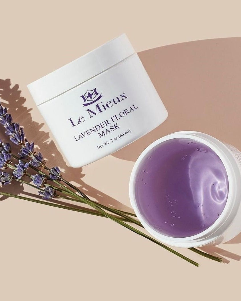Le Mieux Lavender Floral Mask - Skin Love Cream
